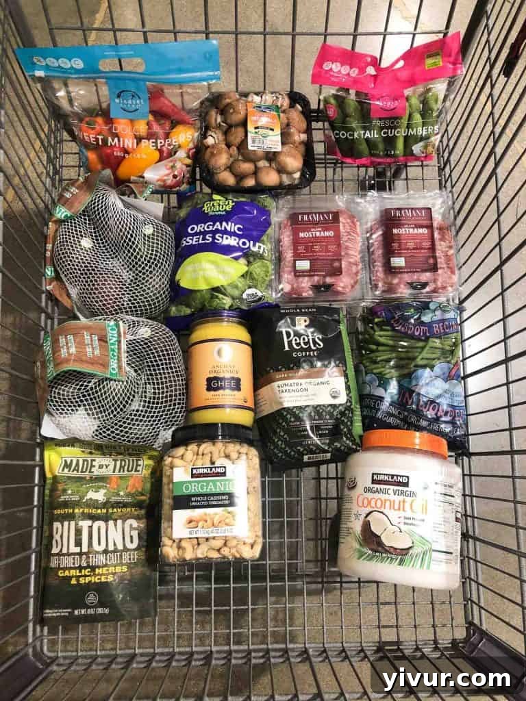 Costco Whole30 Keto Grocery Haul