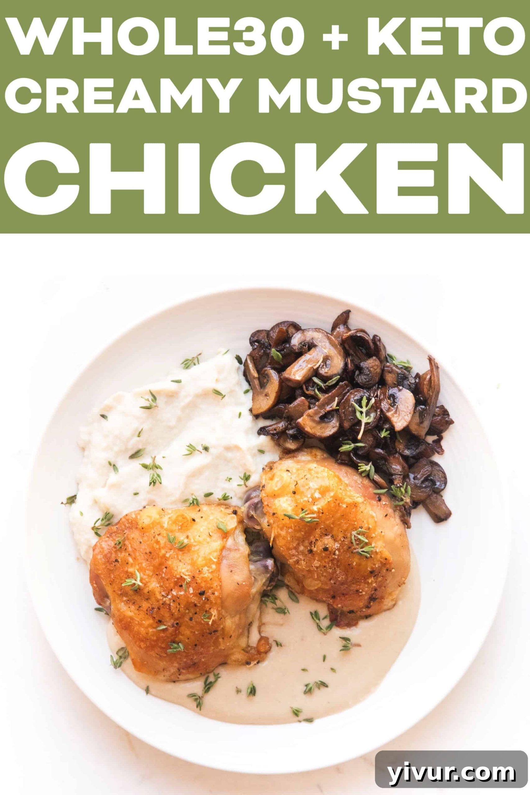 Whole30 Keto Luscious Creamy Mustard Chicken Thighs 6 img 9257 5 scaled