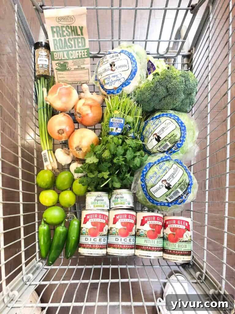 Fresh Whole30 + Keto compliant produce and specialty items from Sprouts grocery store
