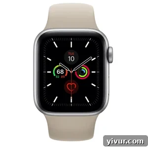 Apple Watch on wrist