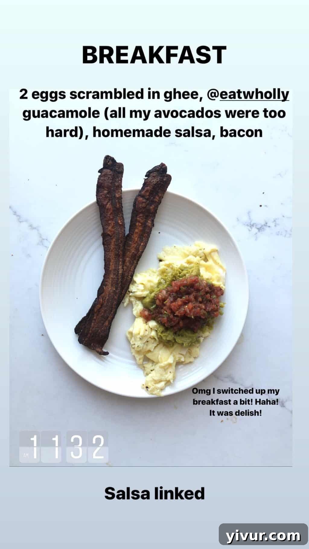 Fresh salsa, a perfect Whole30 and keto-friendly condiment to add flavor to any meal.