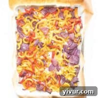 Easy Sheet Pan Fajita Veggies