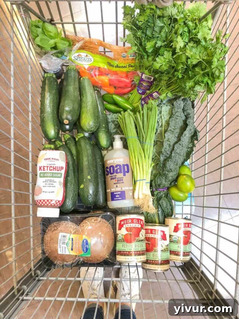 clean eating whole30 keto grocery haul at sprouts