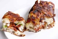 Protein-Powered Crispy Potato Burrito