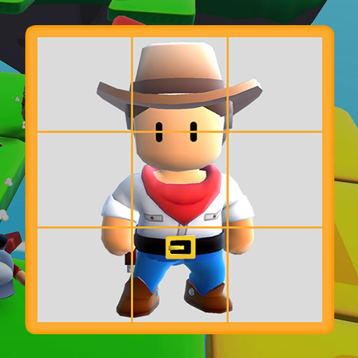 Stumble Boys csúszó puzzle