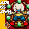 blade toss clown